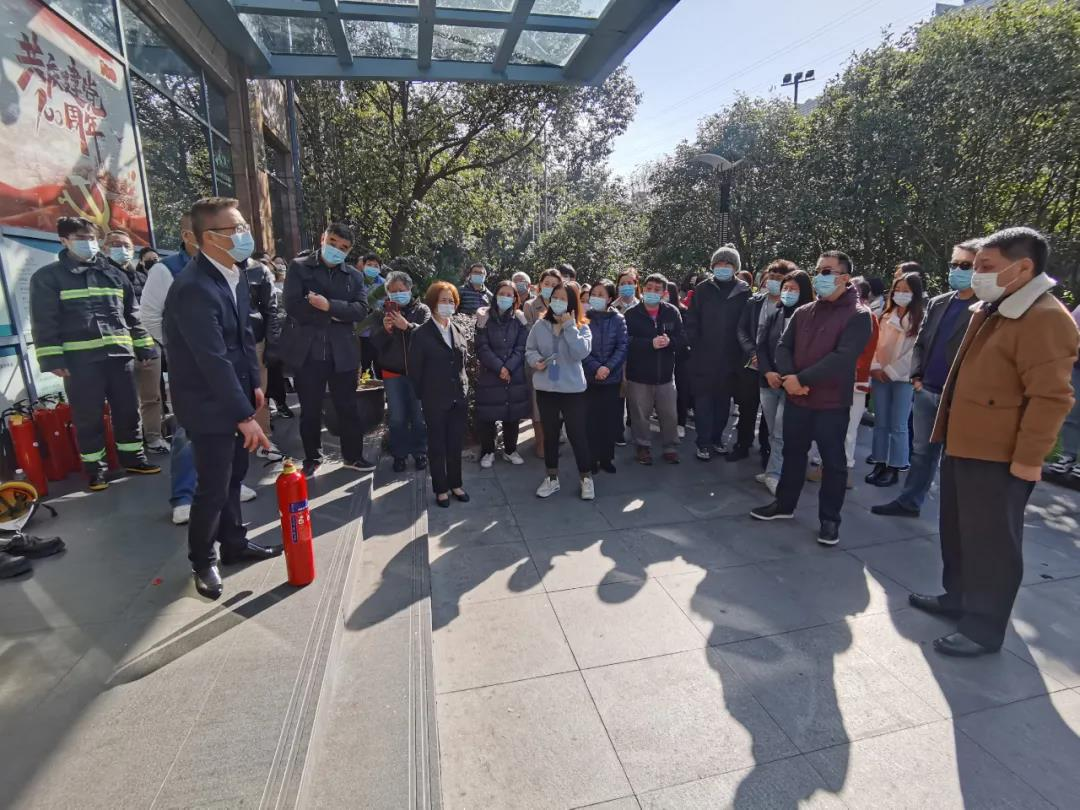 长宁区文化和旅游局举行11·9消防安全联合演练