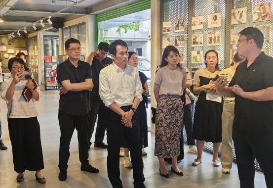 自然资源部调研长宁“上海硅巷” 科创街区