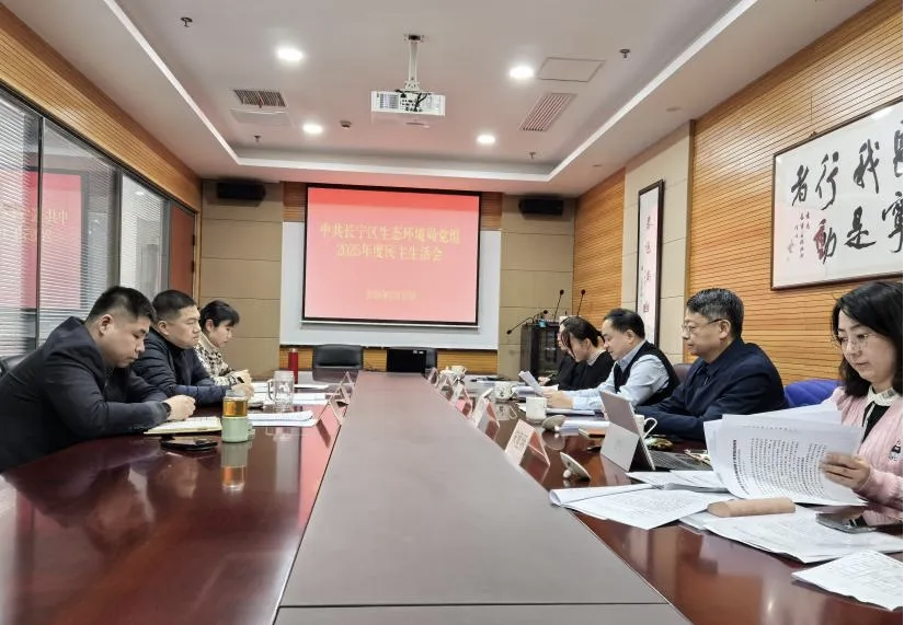 区生态环境局党组召开2025年度民主生活会
