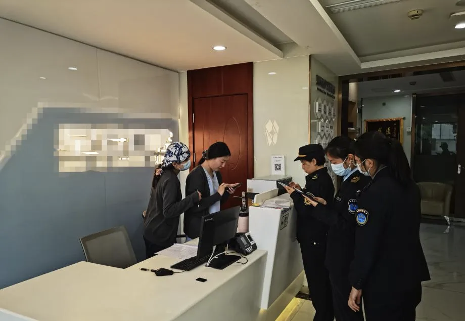 长宁区生态环境局与区卫健委开展医疗机构联合检查