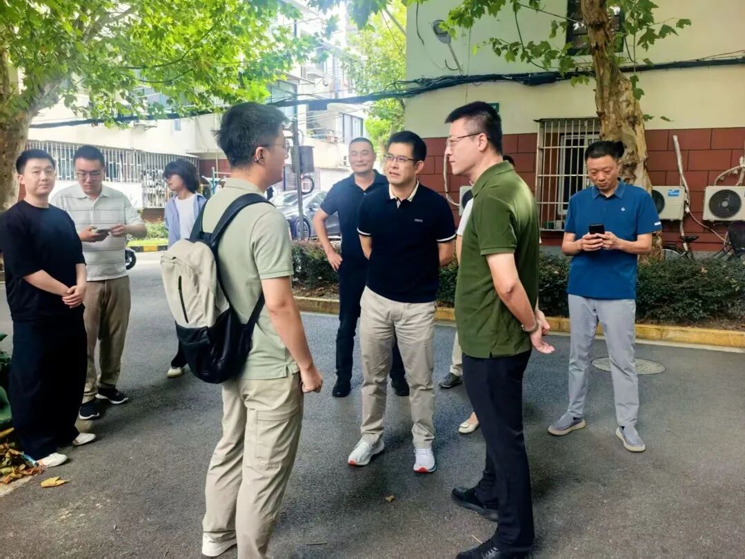 查弱项、补短板、优对策，长宁区建管委开展易积水小区调研