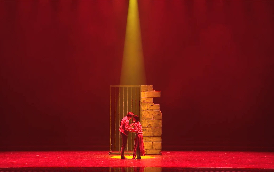 2019年上海市群文新人新作展舞蹈类优秀新作奖作品当代双人舞《龙华！爱永垂》欣赏