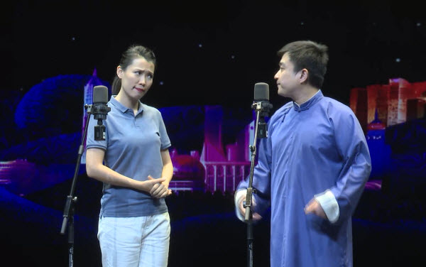 2019年上海市群文新人新作展曲艺类优秀新作奖作品相声《我带你跑》欣赏